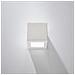 Novità! Applique Bianco Per Salotto - In Ceramica (può Essere Dipinto) - Leo Sl. 0005 Lampada A Muro Quadrata, Stile Classico, A Luce Singola Led E-27 *** Lampade - I Prezzi Più Bassi Su Amazon! - Foto miniatura 14