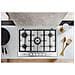 Piano Cottura GMAL7522/IXL a Gas 5 Zone Cottura da 73 cm Colore Acciaio Inossidabile - Foto miniatura 2