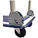 Carrello Con Pianale Portatutto Pieghevole Con 4 Ruote Da Trasporto Con Portata Massima 150 Kg 82x75x50 - Foto miniatura 4
