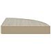 Mensola Angolare Rovere E Bianco 35x35x3,8 Cm In Mdf - Foto miniatura 5