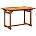 Tavolo Da Pranzo Per Esterni (120-170) x80x75 Cm In Legno Acacia - Foto miniatura 4