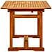 Tavolo Da Pranzo Per Esterni (120-170) x80x75 Cm In Legno Acacia - Foto miniatura 8