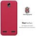 Custodia Compatibile Con Zte Blade L7 In Frost Rosso - Coperchio Protettivo In Silicone Tpu Flessibile - Foto miniatura 2
