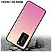 Custodia Compatibile Con Huawei P40 Pro In Giallo - Rosa - Coperchio Protettivo Bicolore In Vetro Temperato E Silicone Tpu - Foto miniatura 4