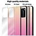 Custodia Compatibile Con Huawei P40 Pro In Giallo - Rosa - Coperchio Protettivo Bicolore In Vetro Temperato E Silicone Tpu - Foto miniatura 7