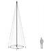 Albero Di Natale A Cono Blu 1134 Led 230x800 Cm - Foto miniatura 2