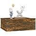 Comodini Pensili Rovere Fumo 2pz 40x30x15 Cm Legno Multistrato - Foto miniatura 3