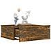Comodini Pensili Rovere Fumo 2pz 40x30x15 Cm Legno Multistrato - Foto miniatura 4