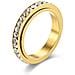 Anello Antistress Ruotabile Gold 19 Mm - Foto miniatura 1