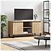 Mobile Porta Tv Rovere Sonoma 104x35x50 Cm In Legno Multistrato - Foto miniatura 1