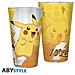 Pokémon Large Glass Pikachu - Bicchiere Grande 400 Ml - Abystyle - Foto miniatura 1