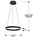 Lampada A Led Helia D50, Matt Black - Foto miniatura 6