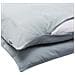 Set Copripiumino In Cotone Satinato Grigio Chiaro 240 X 220 Cm Avondale - Foto miniatura 5