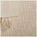 Coperta Mathura Cotone 130 X 180 Cm Beige - Foto miniatura 2