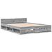Giroletto Cassetti Grigio Sonoma 120x190 Cm Legno Multistrato - Foto miniatura 3