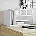 Organizer Da Scrivania Bianco 44,5x24x25 Cm Legno Multistrato - Foto miniatura 1