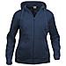 Basic Hoody Full Zip Lady Blu Scuro Xxl - Foto miniatura 1