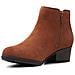 Donna Adreena Flora - Stivali Con Zip In Pelle Marrone 37,5 - Foto miniatura 3