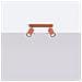 Lampada Da Soffitto Ring 2 Rosso Ocra Sl. 1507 - Moderno Lampada Da Soffitto Ocra Rossa 17x30x6 Cm - Foto miniatura 2