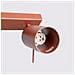 Lampada Da Soffitto Ring 2 Rosso Ocra Sl. 1507 - Moderno Lampada Da Soffitto Ocra Rossa 17x30x6 Cm - Foto miniatura 5