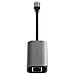 Hub Usb-c 4-en-1 Con Ethernet 2,5 Gbps In Alluminio, Grigio - Foto miniatura 1