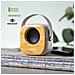 Dam Altoparlante Bluetooth 5.0  Nature Bamboo. Potenza Sonora 3w. Batteria 500 Mah 7,5x7x4,5 Cm. Colore Del Legno - Foto miniatura 3