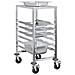 Carrello Portateglie con 6 GN Contenitori 39x55x87 cm - Foto miniatura 4