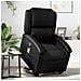 Poltrona Alzapersona Reclinabile Massaggio Nero Similpelle - Foto miniatura 2