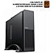 PC micro ATX T313 Slim Basso profilo (Slimline - stilizzato) Nero - Foto miniatura 1