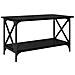 Tavolino da salotto Rovere nero 80 x 45 x 45.5 cm - Foto miniatura 1