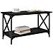 Tavolino da salotto Rovere nero 80 x 45 x 45.5 cm - Foto miniatura 3