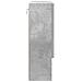Mobiletto per specchio con porta Grigio cemento 59 x 17 x 55 cm - Foto miniatura 7