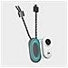 Kit Fotocamera A100+ Bianca Con Attacco Magnetico E 32g - Hd 1080p Tascabile - Foto miniatura 2