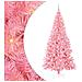 Albero di Natale con 300 LED con supporto Rosa 210 cm PVC - Foto miniatura 1