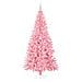 Albero di Natale con 300 LED con supporto Rosa 210 cm PVC - Foto miniatura 3