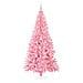 Albero di Natale con 300 LED con supporto Rosa 210 cm PVC - Foto miniatura 4