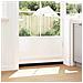 Spazzole per porte a vite 2 pcs Nero 100 cm Lega di alluminio - Foto miniatura 3