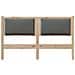 Testiera Altro Marrone 160 cm Legno di pino massello - Foto miniatura 4
