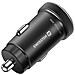 Caricatore Per Auto 2 Usb-c 20w Pd Per Smartphone /tablet Con Cavo Usb-c, Nero - Foto miniatura 4