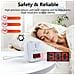 Rilevatore Di Monossido Di Carbonio Portatile Alimentato A Batteria Con Display Led E Allarme 90db White - Foto miniatura 3