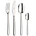 Privilege Set 24 posate acciaio inox 18/10 - Servizio per 6 Persone - forchetta, coltello, cucchiaio e cucchiaino - Design elegante per tavole di gusto - Foto miniatura 1