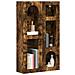 Armadio pensile Rovere fumé 59 x 20 x 100 cm Legno multistrato - Foto miniatura 3
