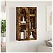 Armadio pensile Rovere fumé 59 x 20 x 100 cm Legno multistrato - Foto miniatura 4