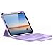 Custodia con Tastiera per Apple iPad Pro 11 - Viola - Foto miniatura 2