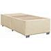 Letto box spring con materasso Crema 100 x 200 cm Tessuto - Foto miniatura 9