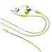 Auricolari Sportivi Fit In-Ear Cablato Colore Verde - Foto miniatura 4