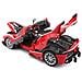 Giocattolo Veicolo Ferrari FXX-K Scala 1:18 Colore Rosso e Nero - Foto miniatura 3