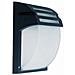 Portalampada Moderno Da Parete Ip44 Vetro E Alluminio 1xe27 Mod. Vt- 754 Sku 7076 Nero - Foto miniatura 1