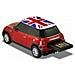 Chiavetta USB 16 GB Interfaccia USB 2.0 Modello Mini Cooper S Colore Rosso - Foto miniatura 1