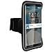 Fascia Da Braccio Sport Smartphone Finestra Touch Cinturino Regolabile Nero - Foto miniatura 1